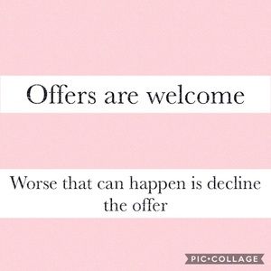 I’ll accept offers